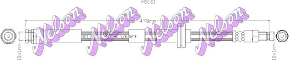 Kawe H5161 - Спирачен маркуч vvparts.bg