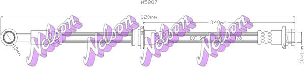 Kawe H5807 - Спирачен маркуч vvparts.bg