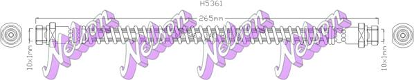 Kawe H5361 - Спирачен маркуч vvparts.bg