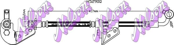 Kawe H5290Q - Спирачен маркуч vvparts.bg