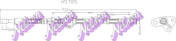 Kawe H5785 - Спирачен маркуч vvparts.bg