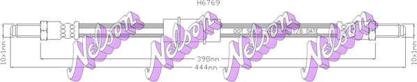 Kawe H6769 - Спирачен маркуч vvparts.bg