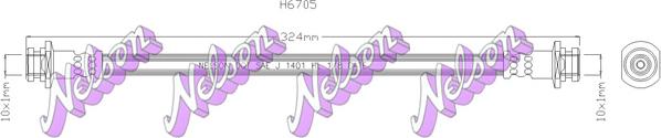 Kawe H6705 - Спирачен маркуч vvparts.bg