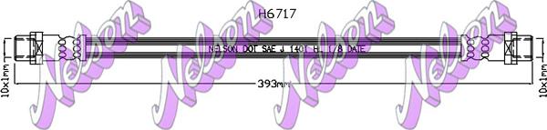 Kawe H6717 - Спирачен маркуч vvparts.bg