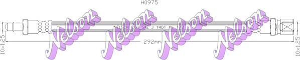 Kawe H0975 - Спирачен маркуч vvparts.bg