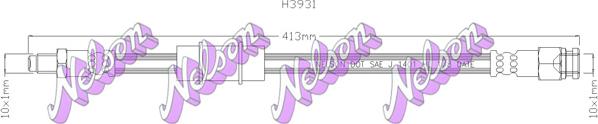 Kawe H3931 - Спирачен маркуч vvparts.bg