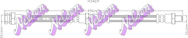 Kawe H3469 - Спирачен маркуч vvparts.bg