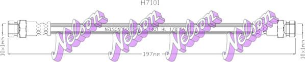 Kawe H7101 - Спирачен маркуч vvparts.bg