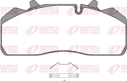 Kawe JCA894.00 - Комплект спирачно феродо, дискови спирачки vvparts.bg