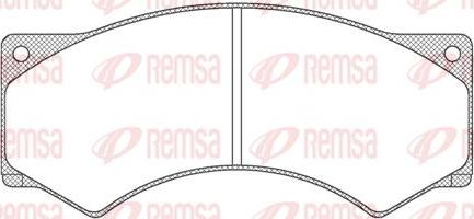 Kawe JCA277.00 - Комплект спирачно феродо, дискови спирачки vvparts.bg