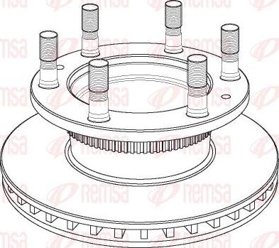 Kawe NCA1149.20 - Спирачен диск vvparts.bg