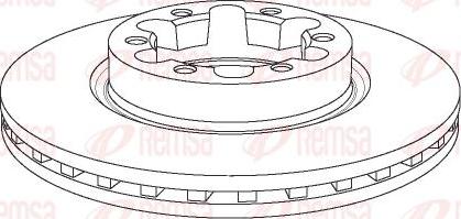 Kawe NCA1145.20 - Спирачен диск vvparts.bg