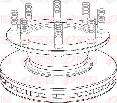 Kawe NCA1163.20 - Спирачен диск vvparts.bg