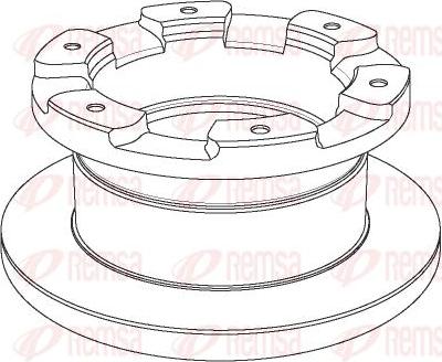 Kawe NCA1181.10 - Спирачен диск vvparts.bg