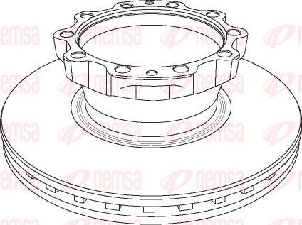 Kawe NCA1174.20 - Спирачен диск vvparts.bg