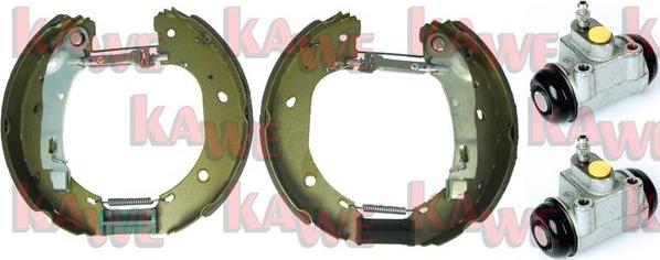 Kawe OEK571 - Комплект спирачна челюст vvparts.bg