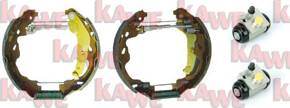 Kawe OEK614 - Комплект спирачна челюст vvparts.bg