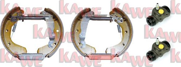 Kawe OEK099 - Комплект спирачна челюст vvparts.bg