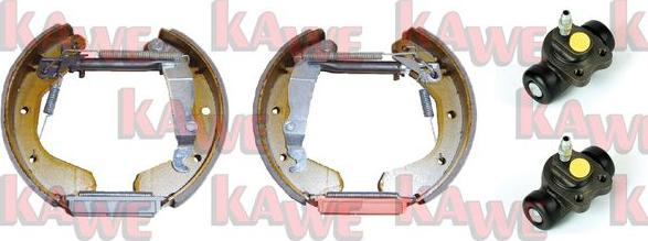 Kawe OEK071 - Комплект спирачна челюст vvparts.bg
