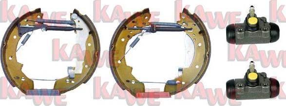 Kawe OEK334 - Комплект спирачна челюст vvparts.bg
