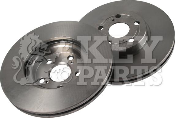 Key Parts KBD4458 - Спирачен диск vvparts.bg