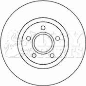 Key Parts KBD4452 - Спирачен диск vvparts.bg