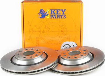 Key Parts KBD4551 - Спирачен диск vvparts.bg