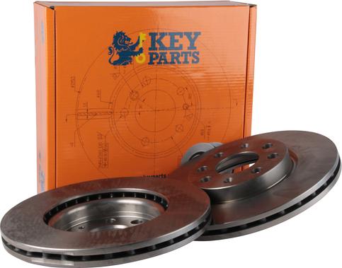 Key Parts KBD4553 - Спирачен диск vvparts.bg