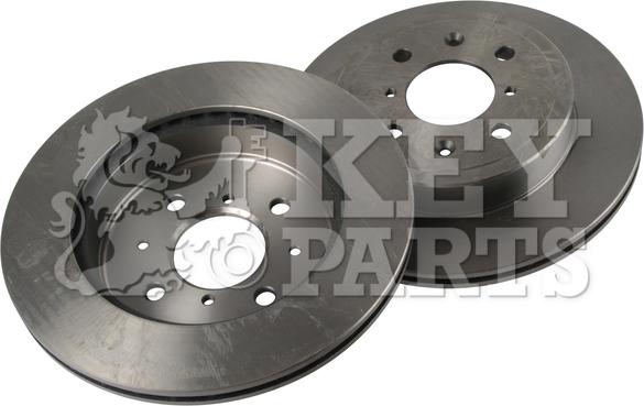 Key Parts KBD4512 - Спирачен диск vvparts.bg