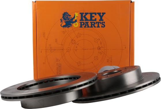 Key Parts KBD4512 - Спирачен диск vvparts.bg