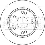 Key Parts KBD4520 - Спирачен диск vvparts.bg