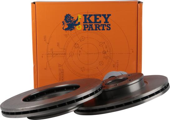 Key Parts KBD4579 - Спирачен диск vvparts.bg
