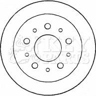 Key Parts KBD4609 - Спирачен диск vvparts.bg