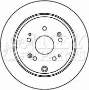 Key Parts KBD4610 - Спирачен диск vvparts.bg