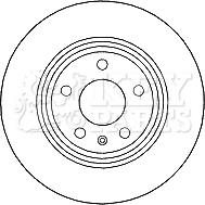 Key Parts KBD4635 - Спирачен диск vvparts.bg