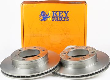 Key Parts KBD4815 - Спирачен диск vvparts.bg