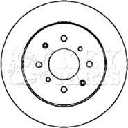 Key Parts KBD4398 - Спирачен диск vvparts.bg