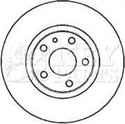 Key Parts KBD4307 - Спирачен диск vvparts.bg