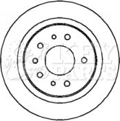 Key Parts KBD4319 - Спирачен диск vvparts.bg