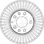 Key Parts KBD4334 - Спирачен диск vvparts.bg