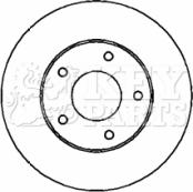 Key Parts KBD4327 - Спирачен диск vvparts.bg