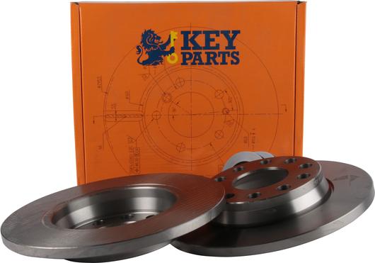 Key Parts KBD4284 - Спирачен диск vvparts.bg