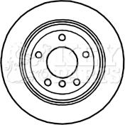 Key Parts KBD5144 - Спирачен диск vvparts.bg