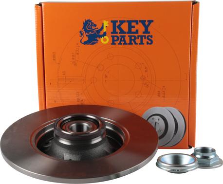 Key Parts KBD5808S - Спирачен диск vvparts.bg