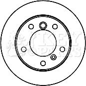 Brake Engineering DI955554S - Спирачен диск vvparts.bg