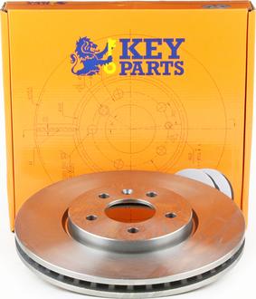 Key Parts KBD6013S - Спирачен диск vvparts.bg