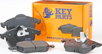 Key Parts KBP1444 - Комплект спирачно феродо, дискови спирачки vvparts.bg