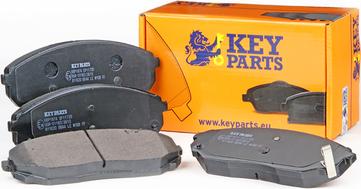 Key Parts KBP1874 - Комплект спирачно феродо, дискови спирачки vvparts.bg