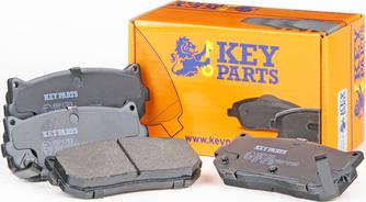 Key Parts KBP1793 - Комплект спирачно феродо, дискови спирачки vvparts.bg