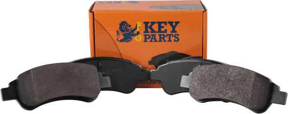 Key Parts KBP1703 - Комплект спирачно феродо, дискови спирачки vvparts.bg